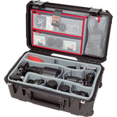 SKB iSeries 2011-7 Case w/Think Tank Designed Photo Dividers & Lid Organizer (Black)